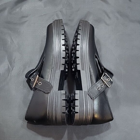 NEW SEYCHELLES ANTHROPOLOGIE BRAND KAMI MARY JANE CHUNKY HEEL  PLATFORM … - Picture 10 of 16